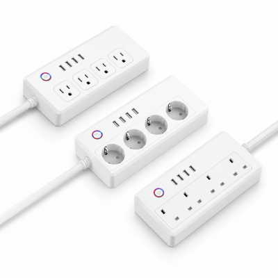 Tuya WiFi 4AC + 4USB Smart Power Strip